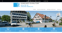 Desktop Screenshot of fehraltorf.ch